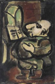 Georges Rouault - Le Père Ubu chantre