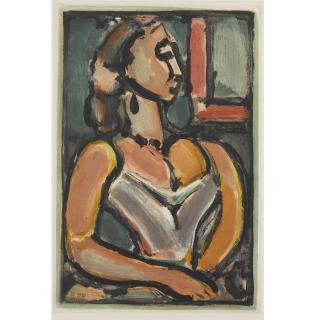 Georges Rouault - Le Petit Nain; And Madame Carmencita (C./R. 243; And 248)
