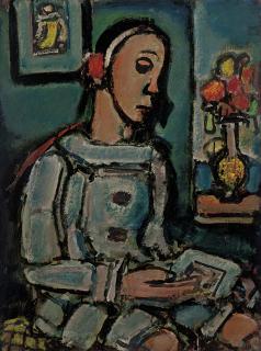 Georges Rouault - Le Pierrot sage