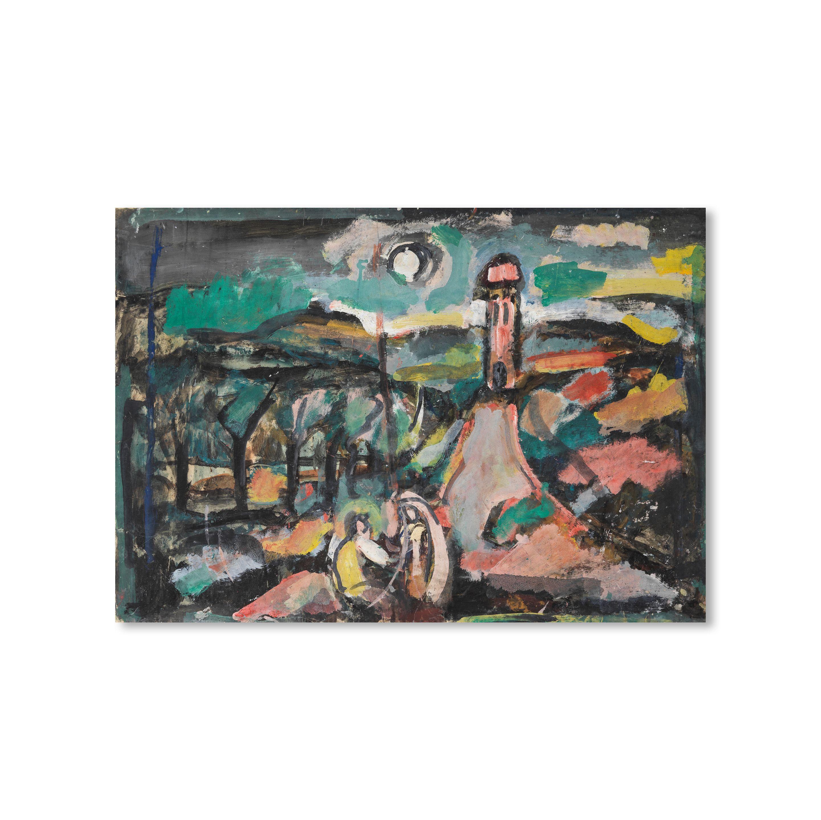 Georges Rouault - Paysage au bosquet