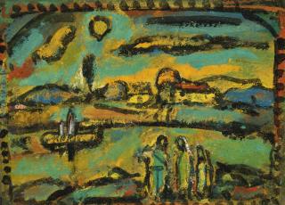 Georges Rouault - Paysage Biblique