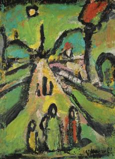 Georges Rouault - Paysage Biblique