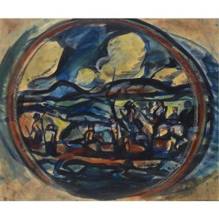 Georges Rouault - Paysage, Chevauchée