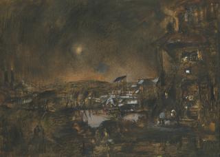 Georges Rouault - Paysage De Nuit Ou Le Bon Samaritain