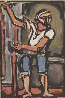 Georges Rouault - Pêcheur, from Passion (C. 267b)