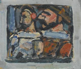 Georges Rouault - Pierrot Et Clown Barbu