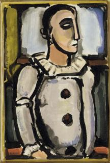 Georges Rouault - Pierrot, from Cirque de l\'Etoile filante (C. & R. 253)