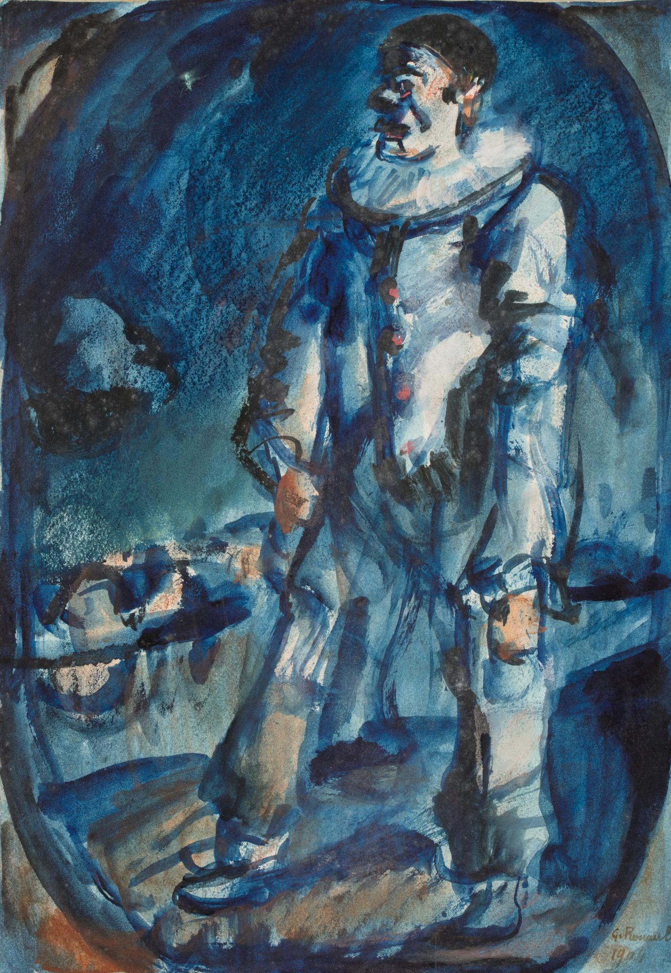 Georges Rouault - Pierrot Solitaire