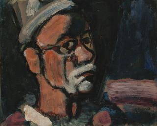 Georges Rouault - Pitre Aux Lunettes (Tête)