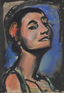 Georges Rouault - Portrait De Maria Lani