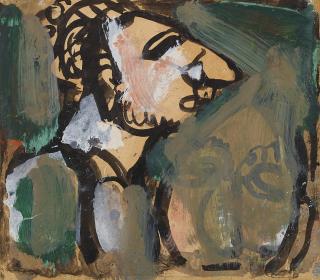 Georges Rouault - Profil du Père Ubu