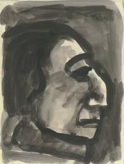 Georges Rouault - Profil, Esquisse de von Krapot