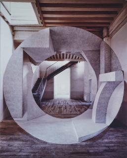 Georges Rousse - Lyon (subsistances), 1997