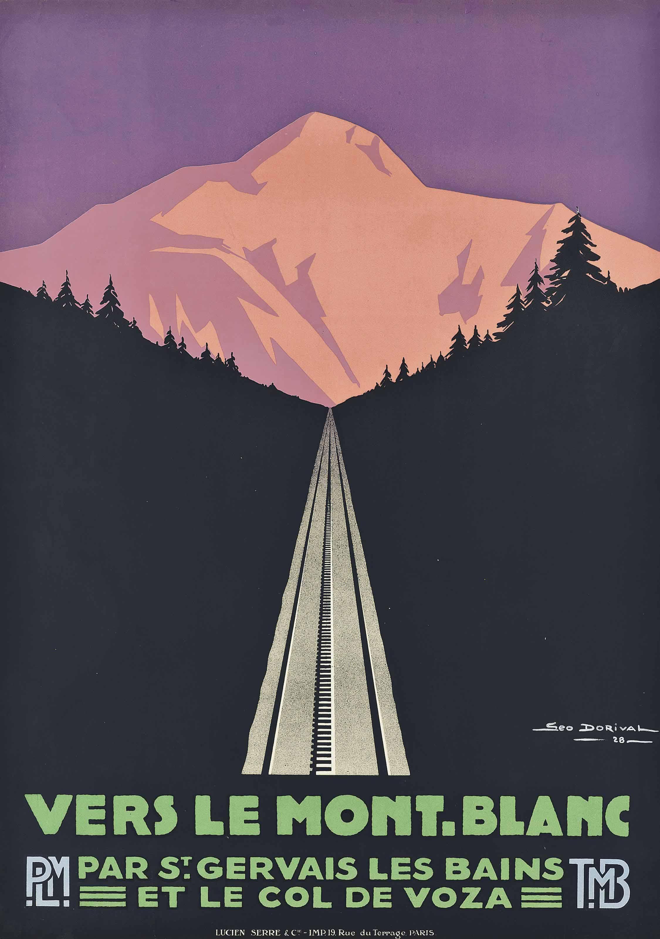 Georges S. Dorival - Vers Le Mont-Blanc