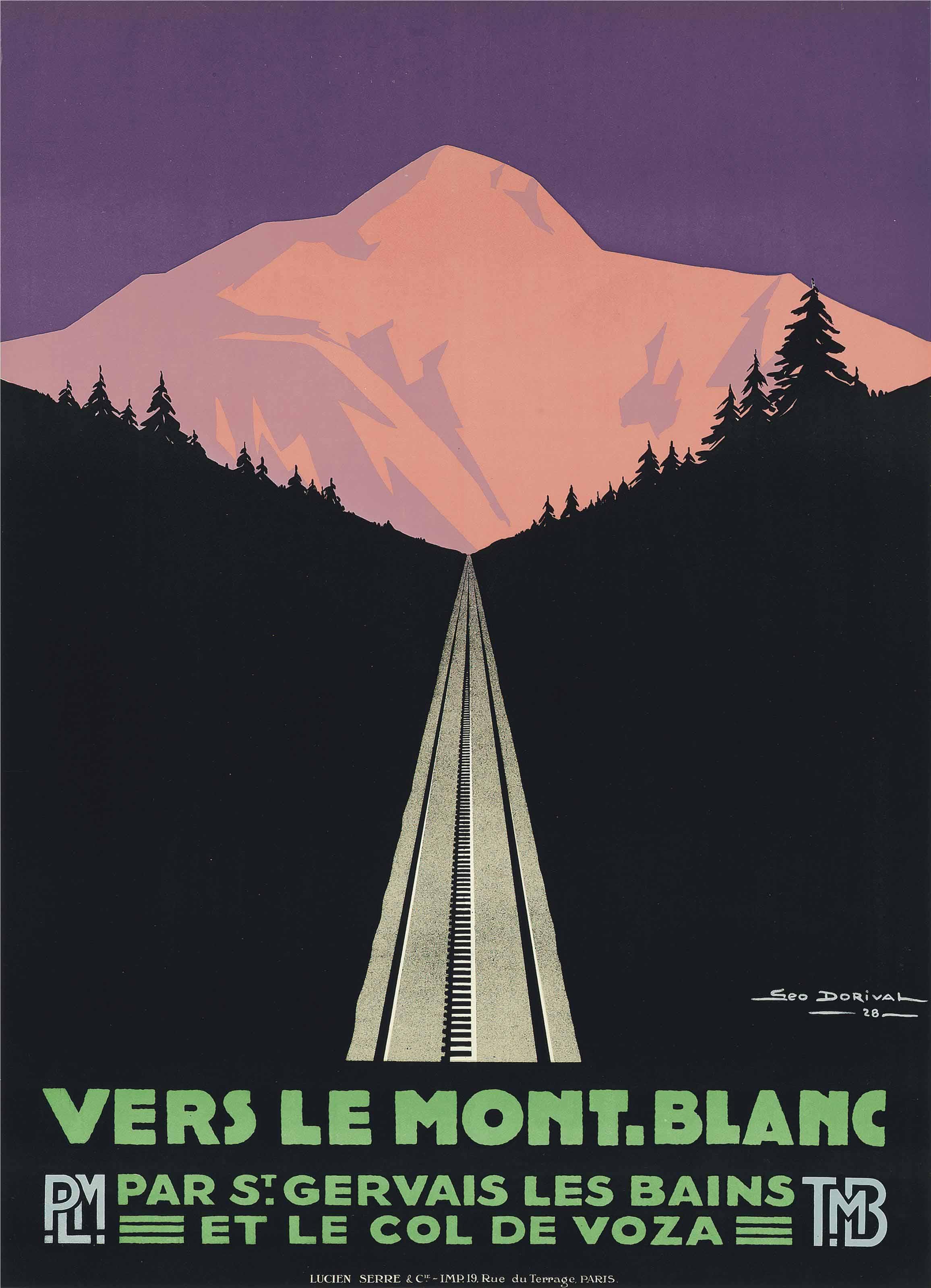 Georges S. Dorival - Vers Le Mont-Blanc