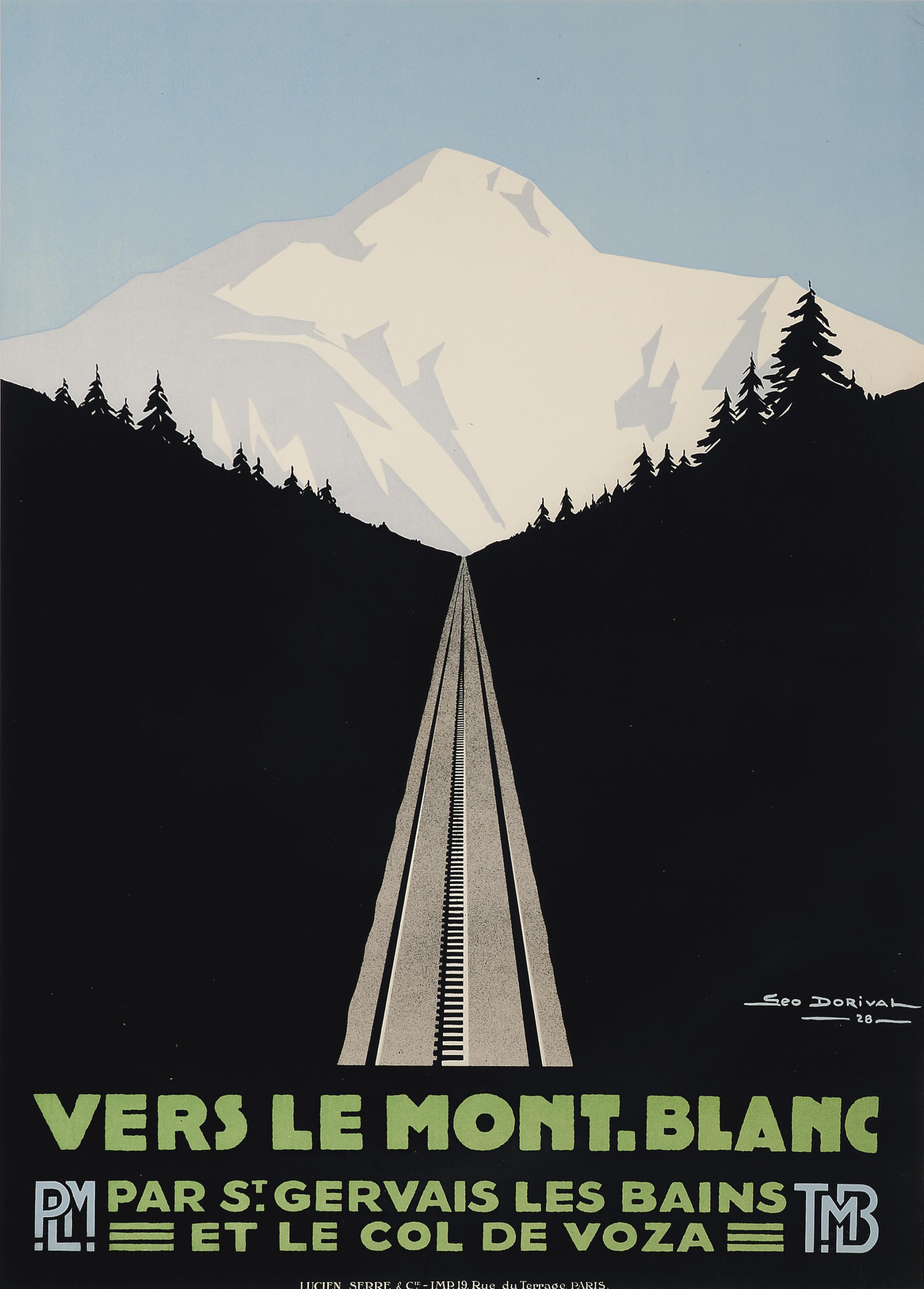 Georges S. Dorival - Vers Le Mont-Blanc