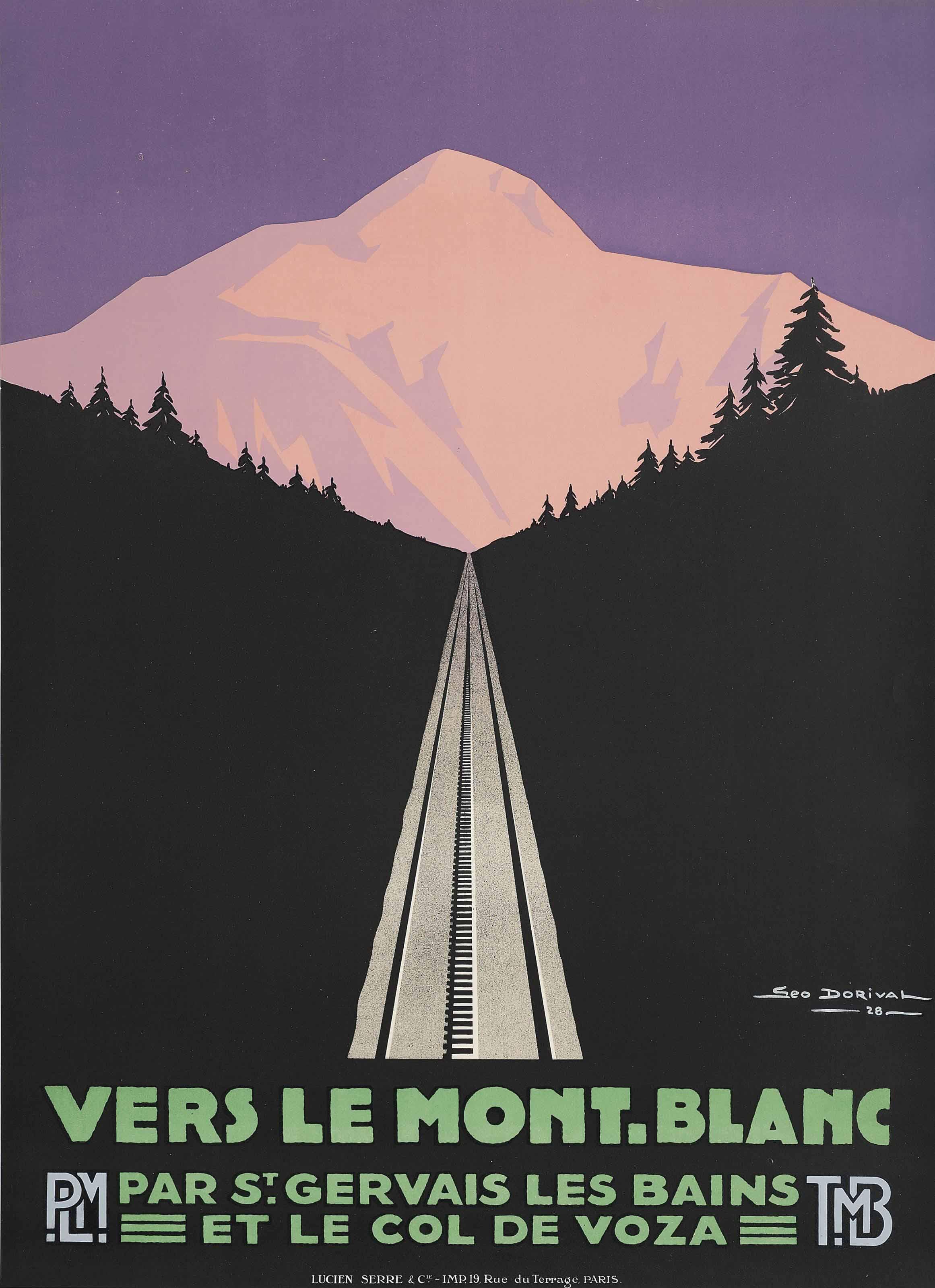Georges S. Dorival - Vers Le Mont-Blanc