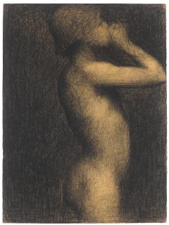 Georges Seurat - Étude Pour Une Baignade, Asnières