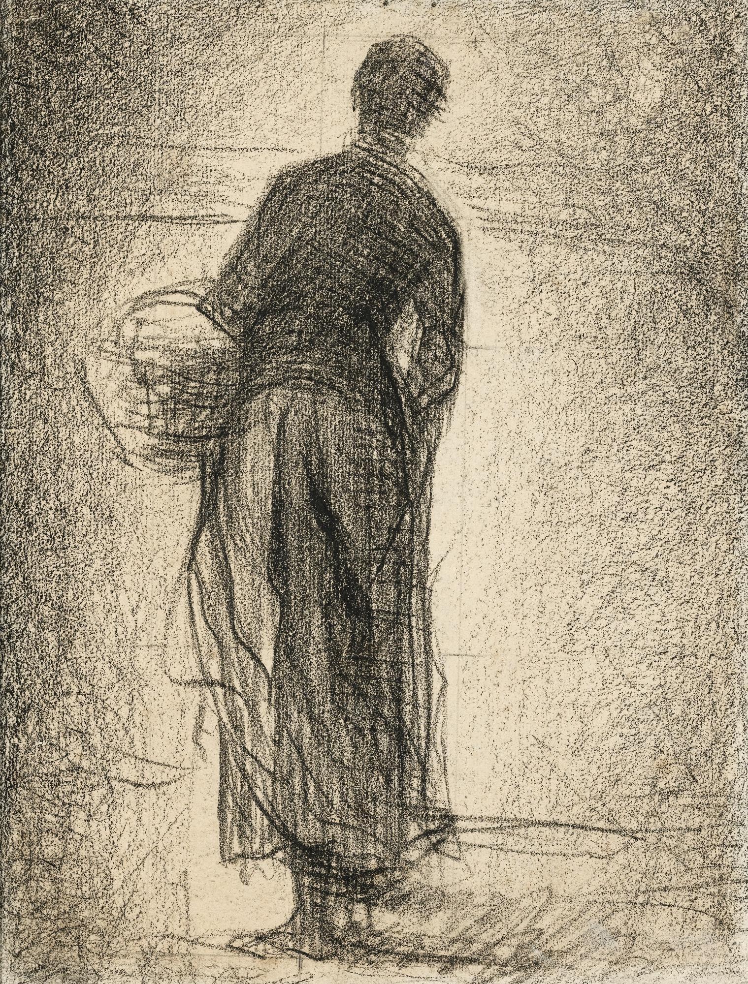 Georges Seurat - La Femme Au Panier