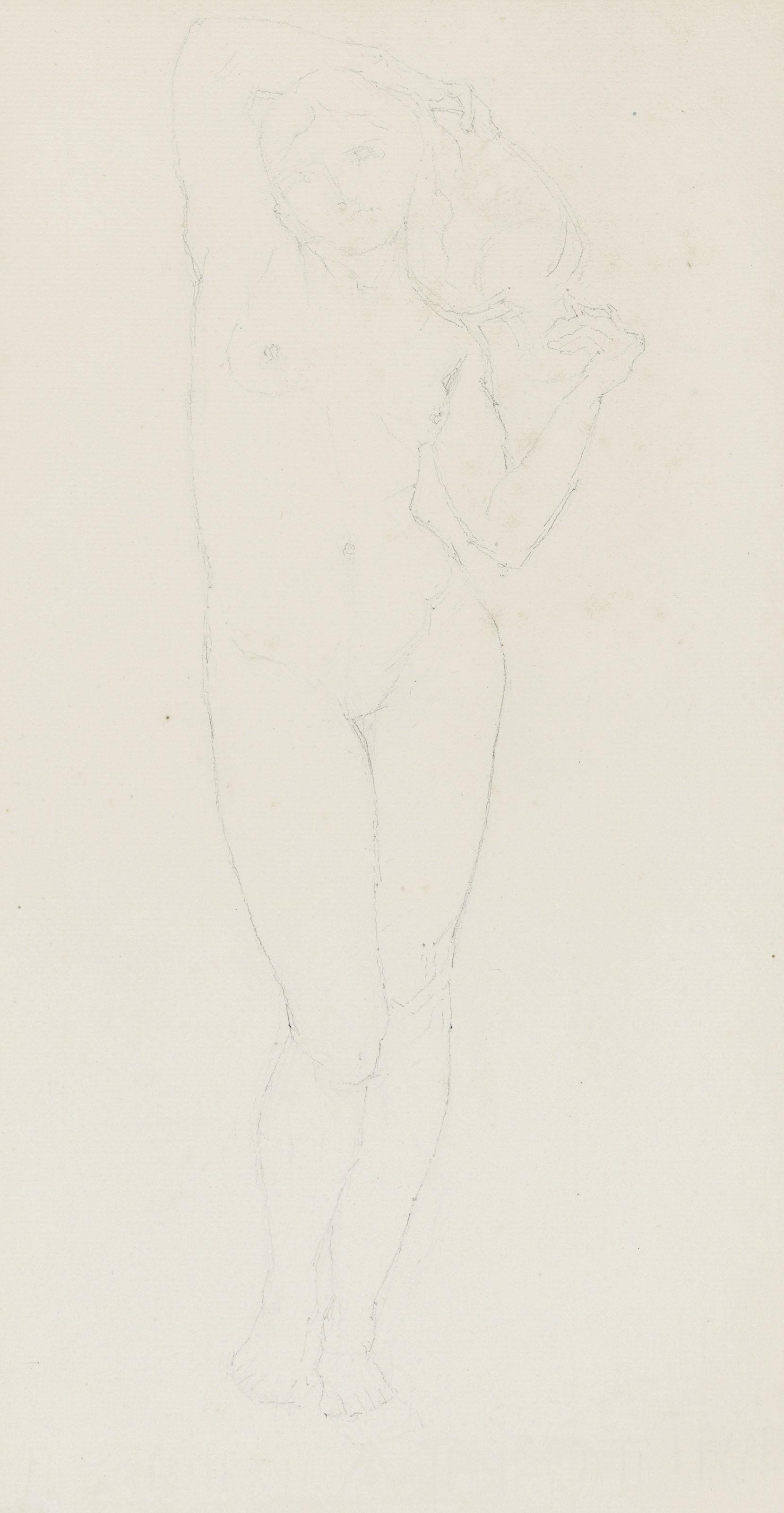 Georges Seurat - La Source, d\'après Ingres