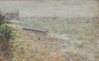 Georges Seurat - Le mouillage à Grandcamp