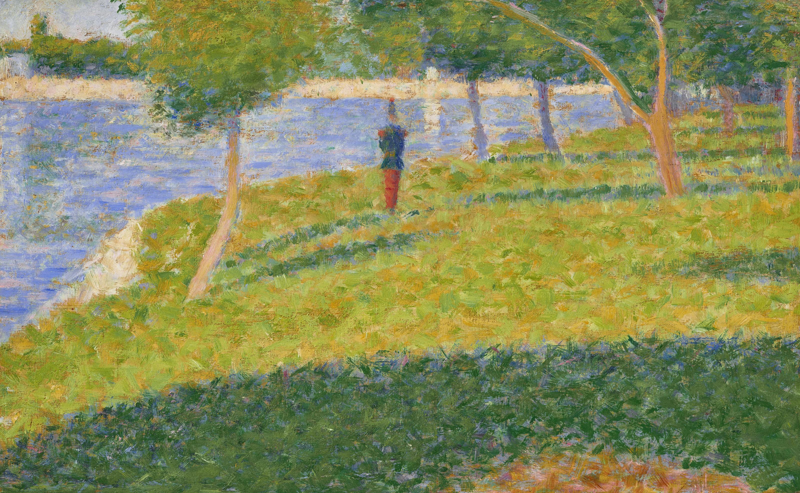 Georges Seurat - Le Saint-Cyrien