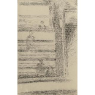 Georges Seurat - Les Gradins