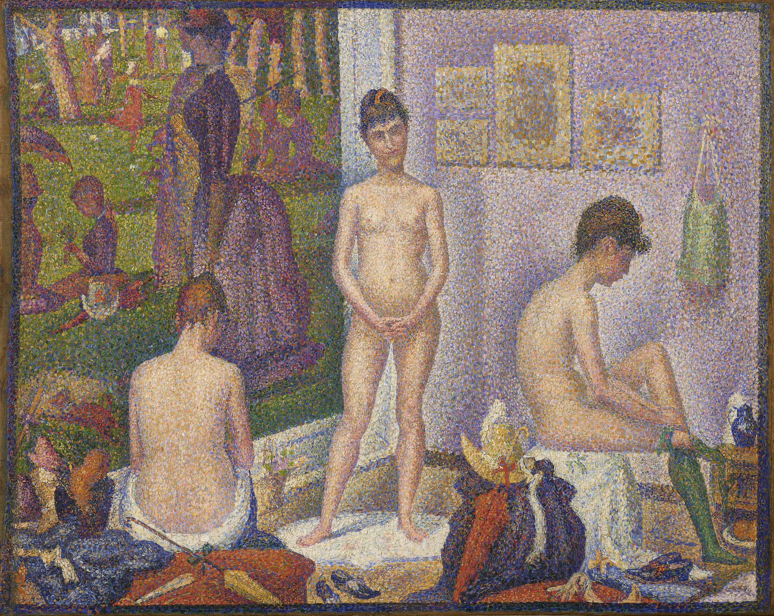 Georges Seurat - Les Poseuses, Ensemble (Petite version)