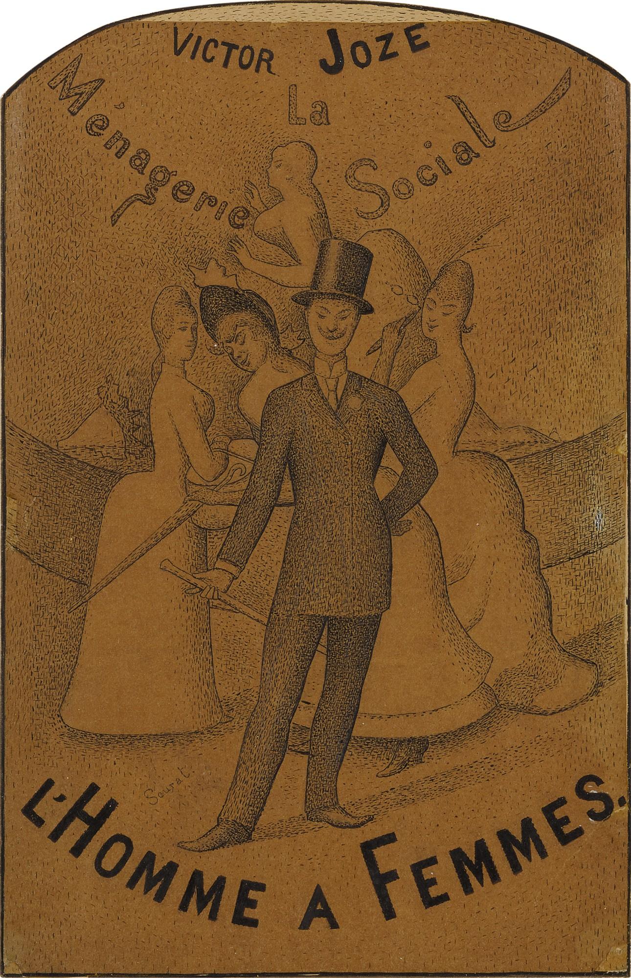 Georges Seurat - L\'Homme À Femmes