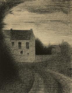 Georges Seurat - Maison carrée