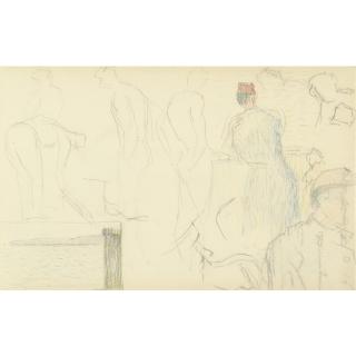 Georges Seurat - Soldats, Rade De Brest