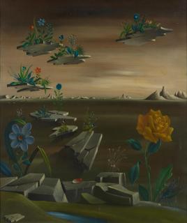 Georges Spiro - Surrealist Flower Landscape