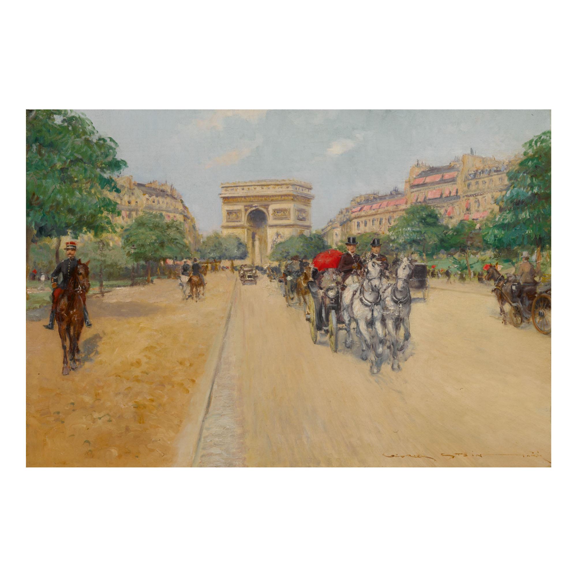 Georges Stein - Along The Champs-Élysées