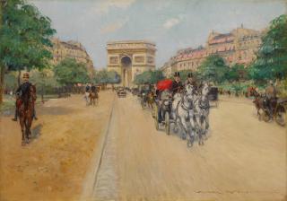 Georges Stein - Along the Champs-Élysées