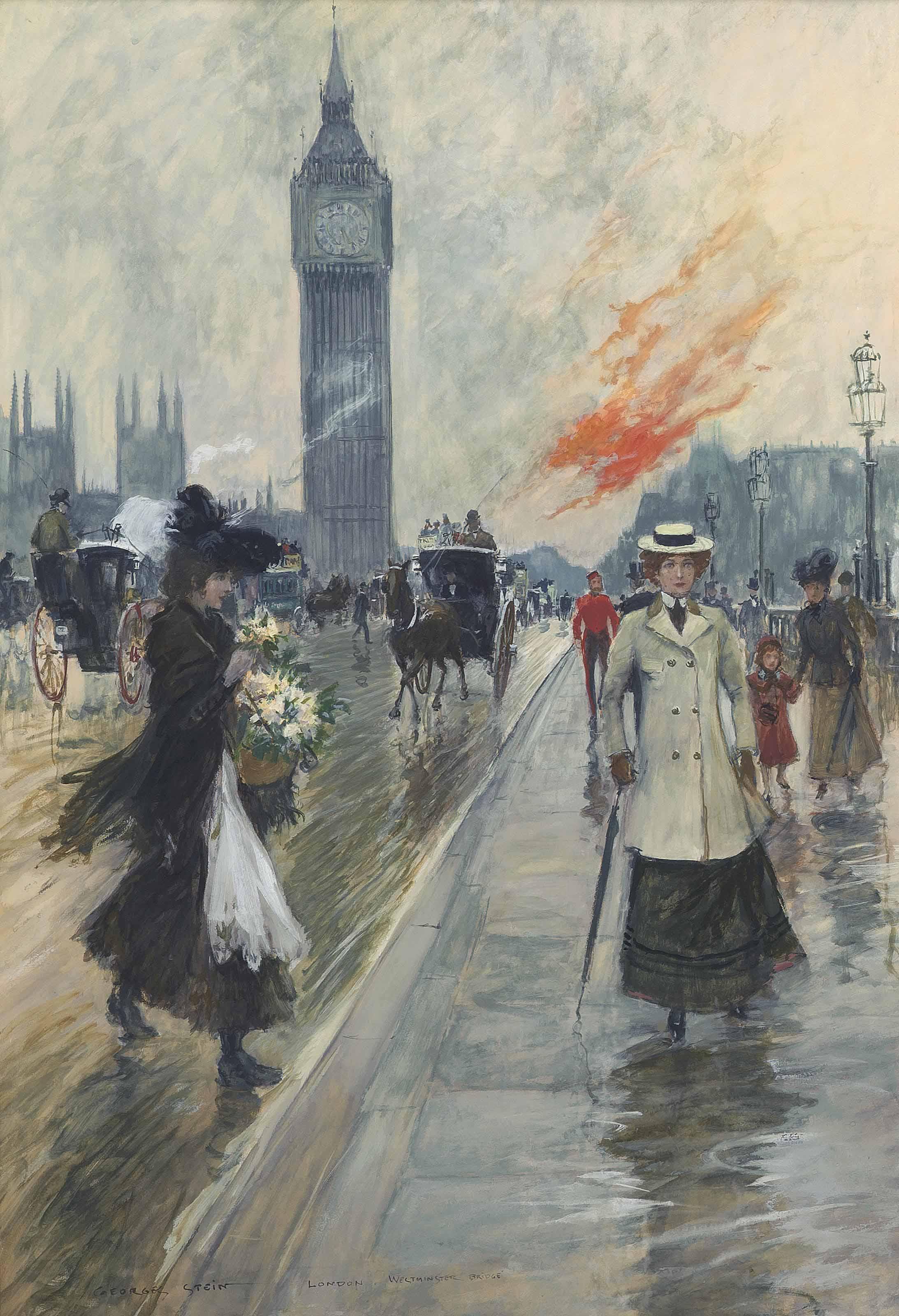 Georges Stein - Westminster Bridge, London