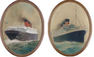 Georges Taboureau - The S.S. Paris At Sea