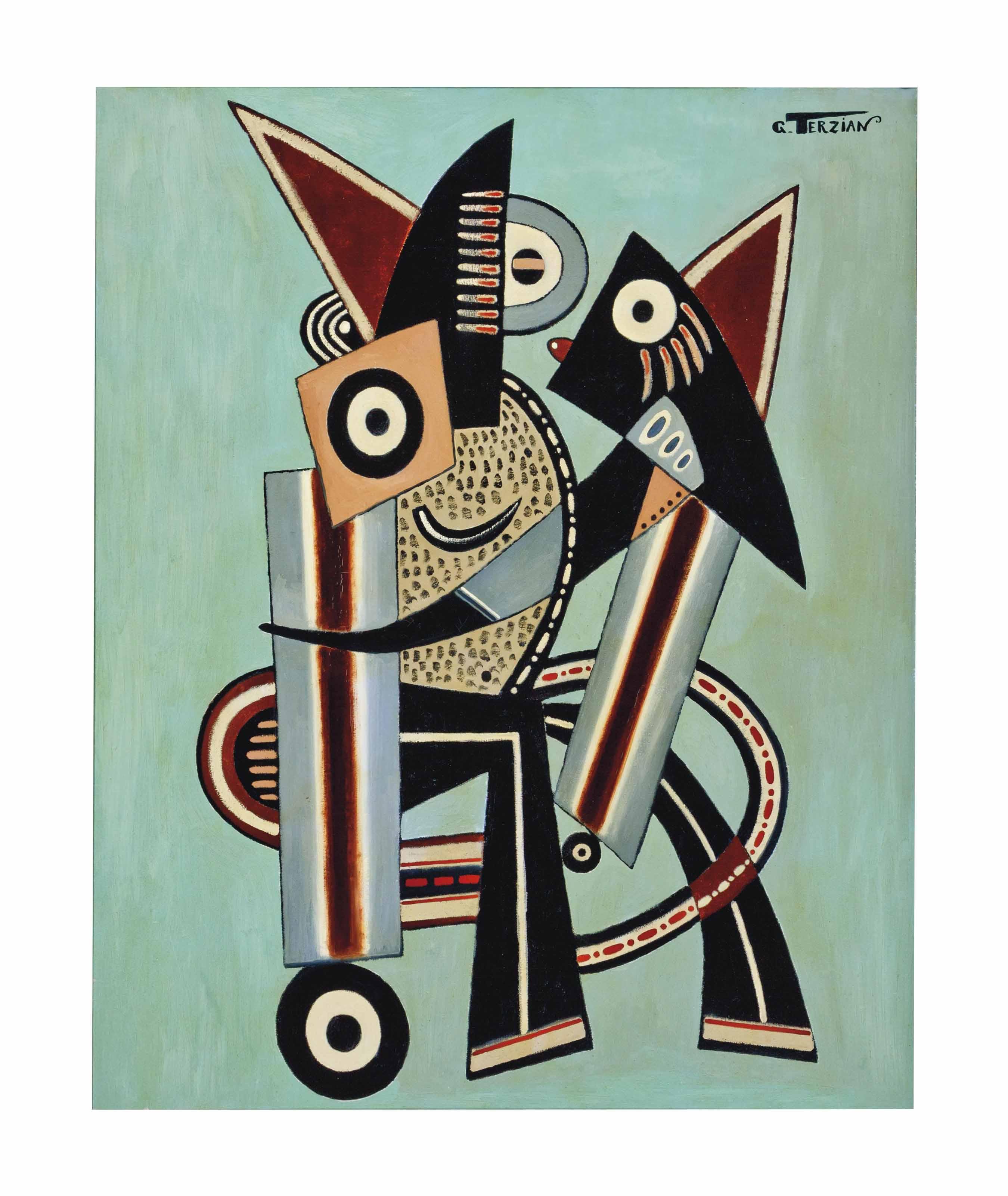 Georges Terzian - Couple imaginaire