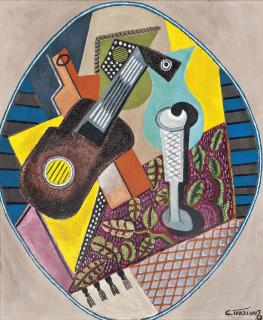 Georges Terzian - Le tapis au grand verre