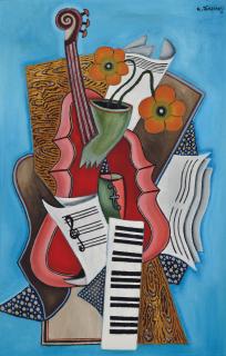 Georges Terzian - Les deux fleurs