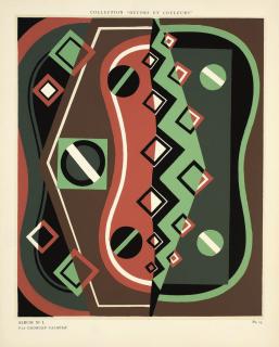 Georges Valmier - Collection Décors et Couleurs - Album No. 1, Editions Albert Lévy, Paris, circa 1930