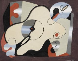 Georges Valmier - Composition Abstraite (Femme Couchée)