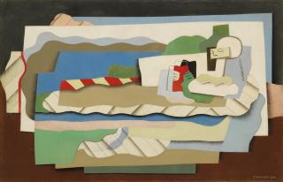 Georges Valmier - Fillette Allongée