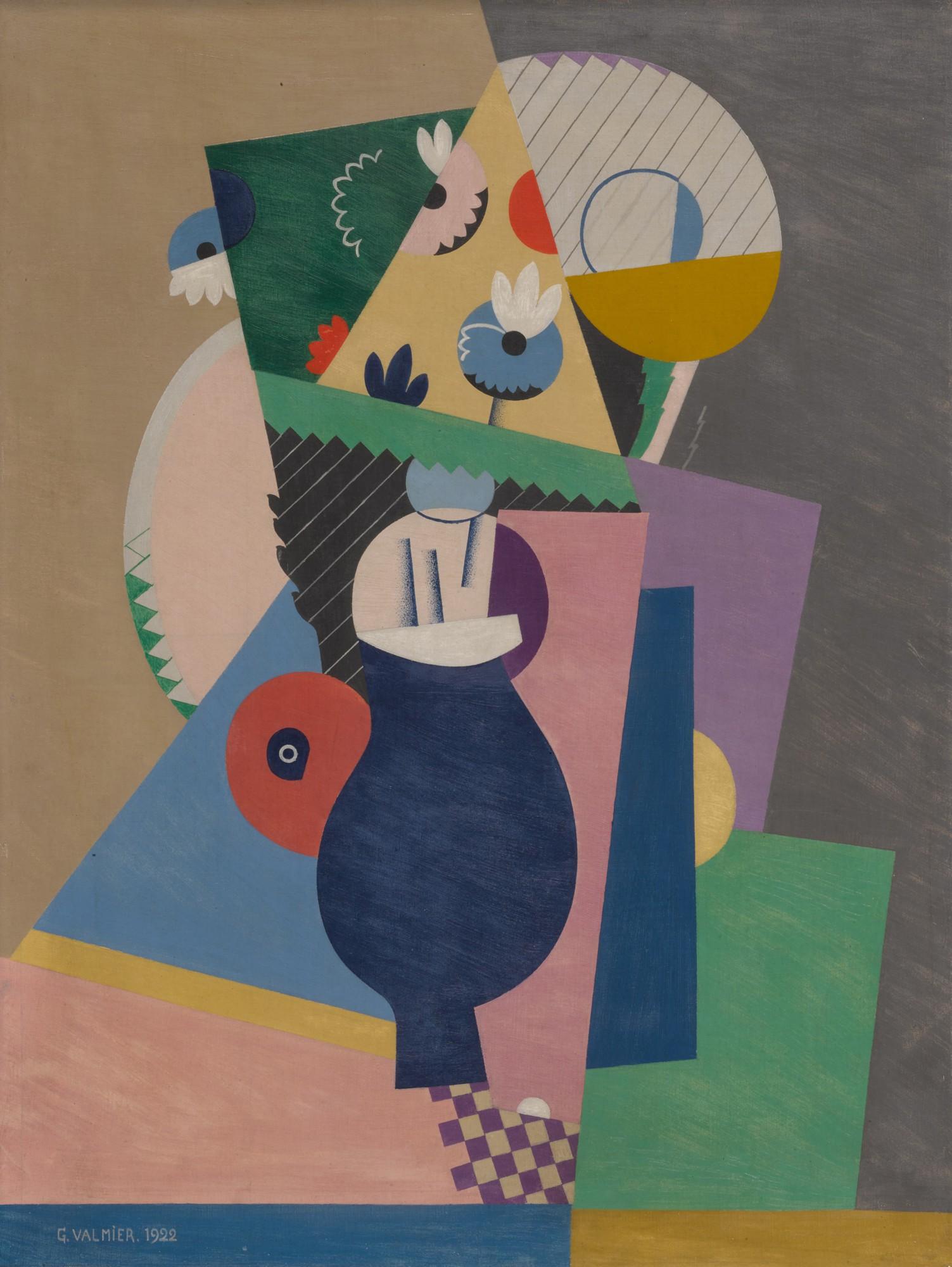 Georges Valmier - Pot De Fleurs