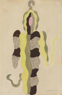 Georges Valmier - Projet de costume de théâtre