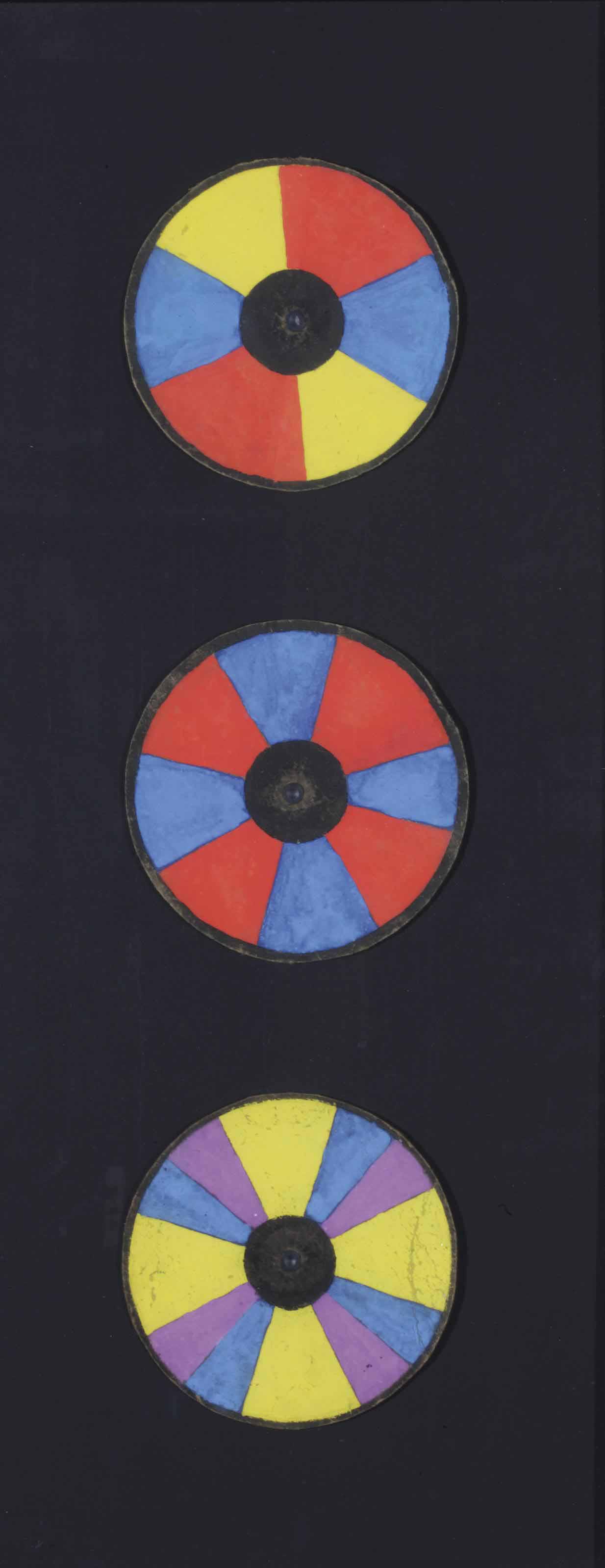 Georges Vantongerloo - Untitled, Three Colour Studies