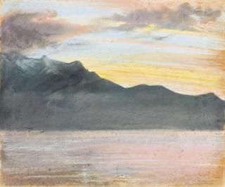 Georges-Victor Hugo - Coucher de soleil