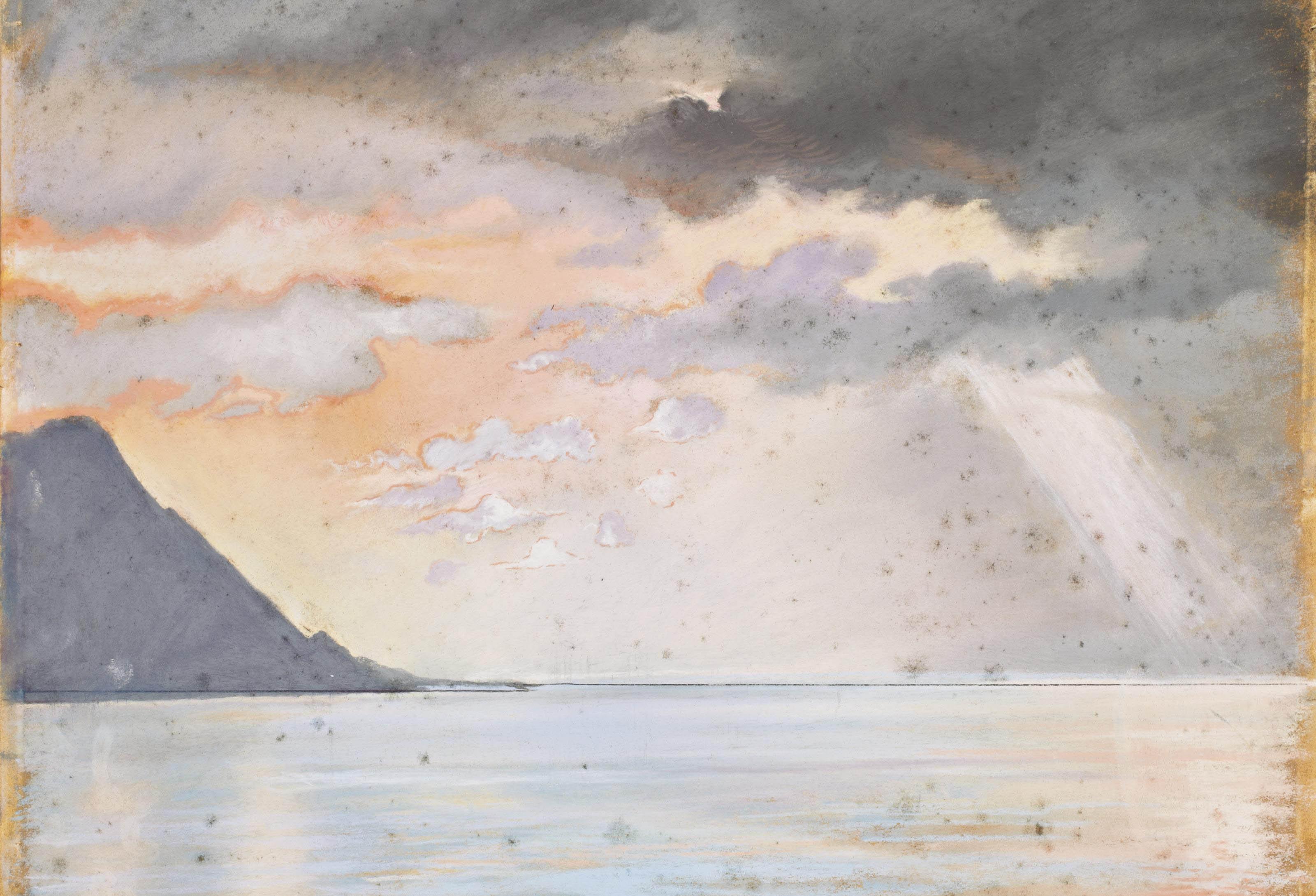 Georges-Victor Hugo - Coucher de soleil