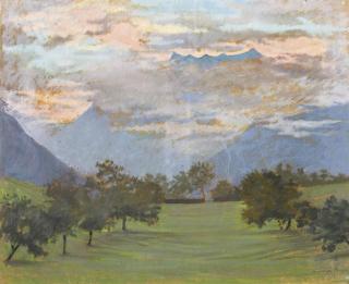 Georges-Victor Hugo - Le verger