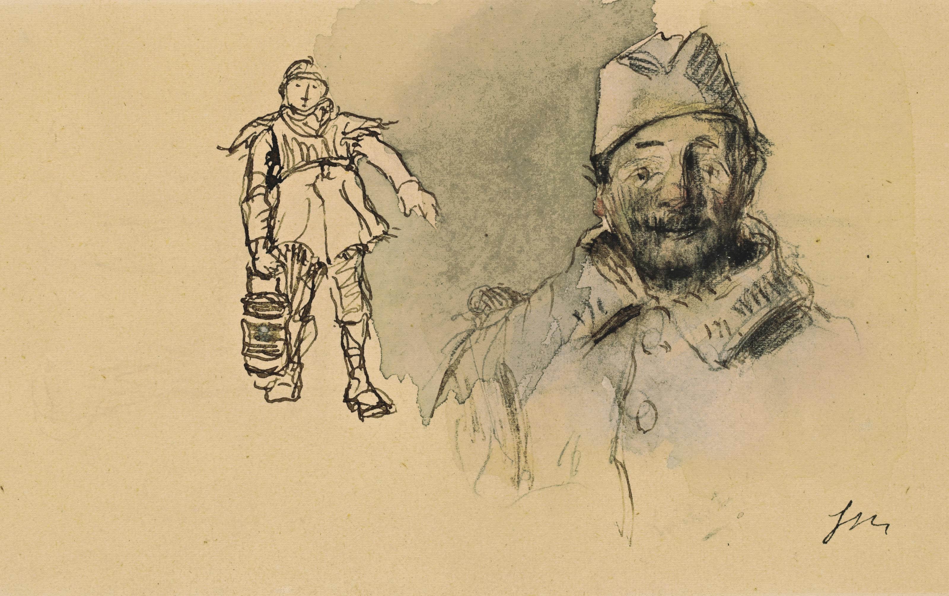 Georges Victor Hugo - Les Poilus