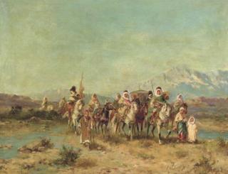 Georges Washington - An Arab Caravan